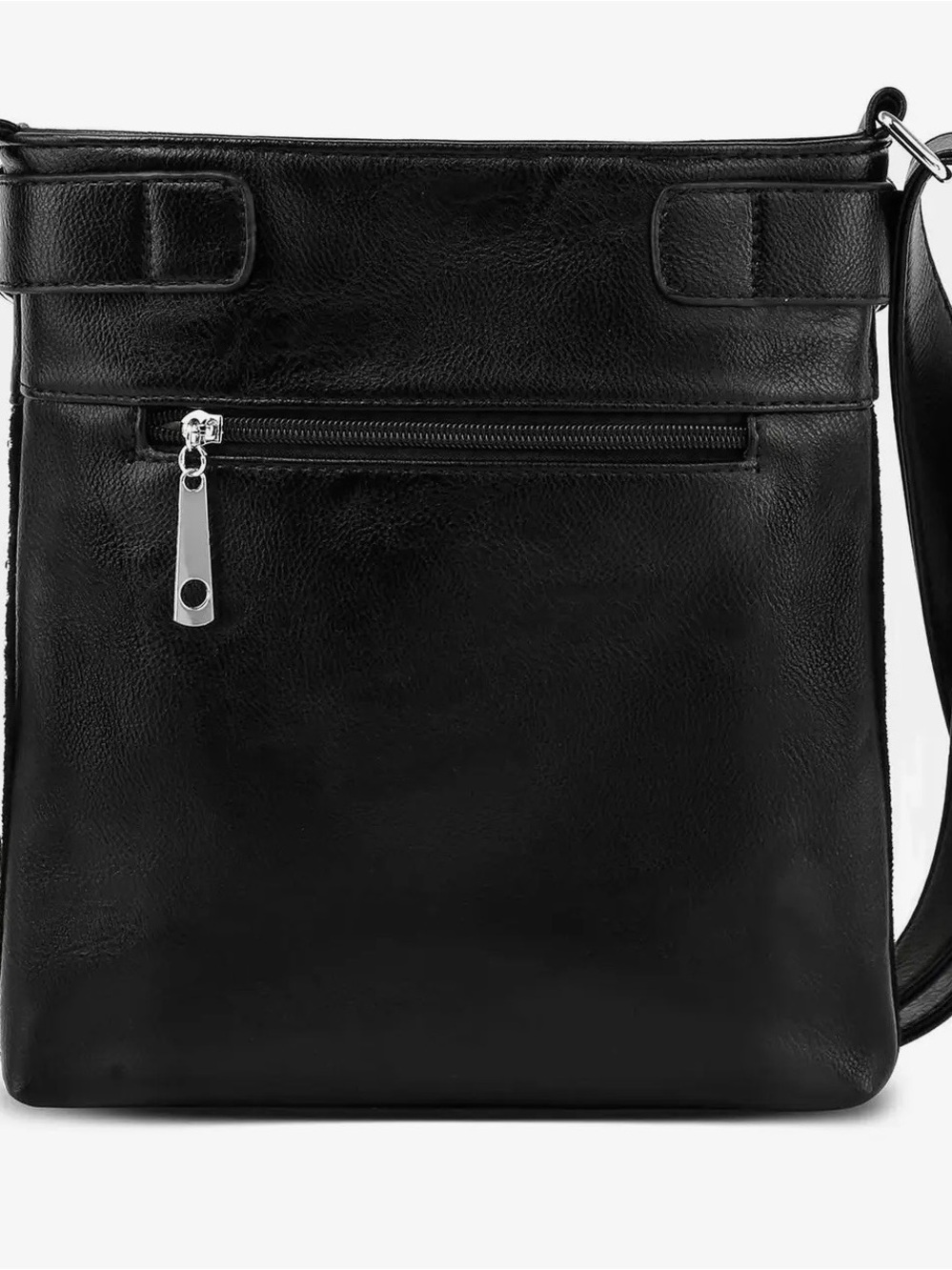 Black Butterfly Crystal Shoulder Bag - Sparkle Accent - Picture 2 of 5